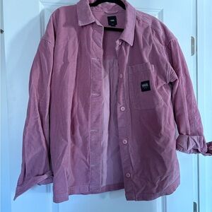 Vans Soft Pink Corduroy Shirt